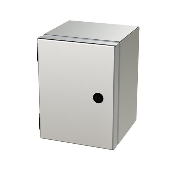 1/4 Turn Latch Electrical Enclosures, 8 in H, 6 in D, 6 in W, NEMA 3R, 4, 4X, 12, 13
